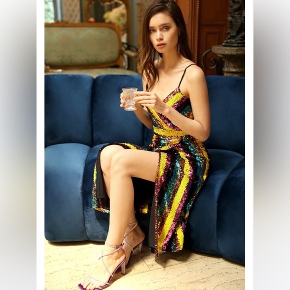 NWT’s Adelyn Rae New Year’s Eve sequin cocktail dress - Picture 5 of 11